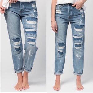 FRAME Le Original Crop Jeans